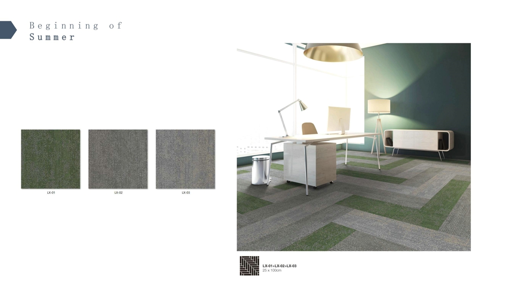 pvc carpet tile