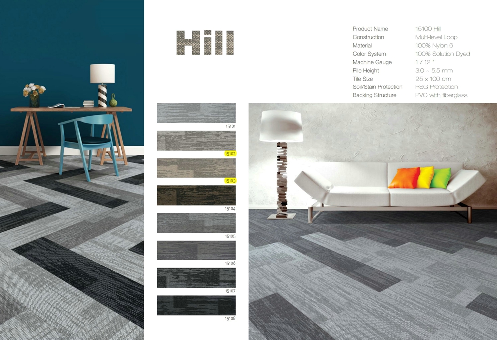 pvc carpet tile-2