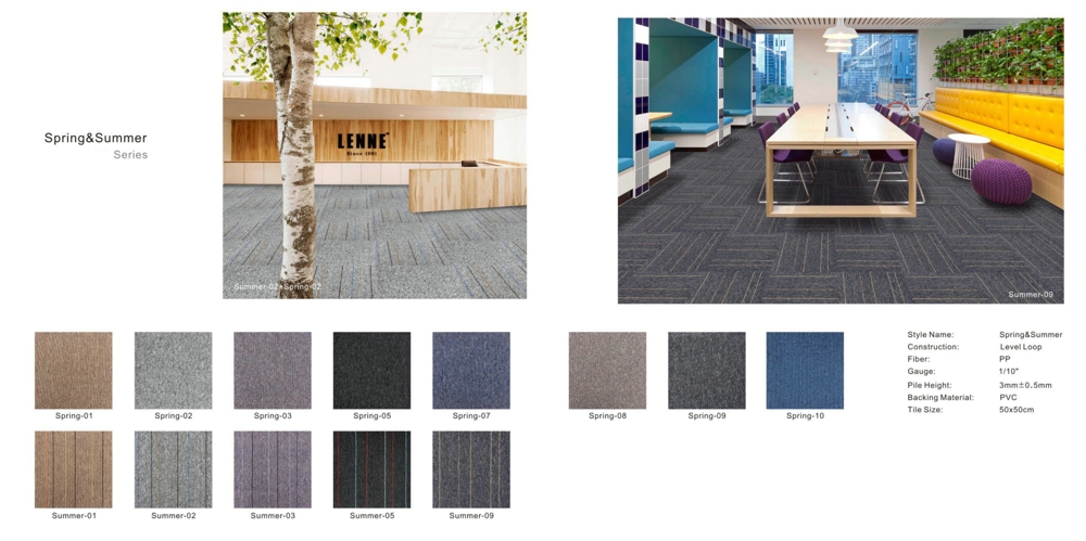 pvc carpet tile-3